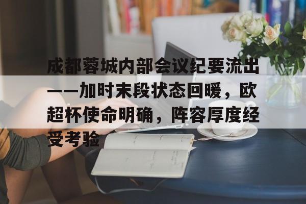 成都蓉城内部会议纪要流出——加时末段状态回暖，欧超杯使命明确，阵容厚度经受考验的简单介绍-爱游戏平台下载